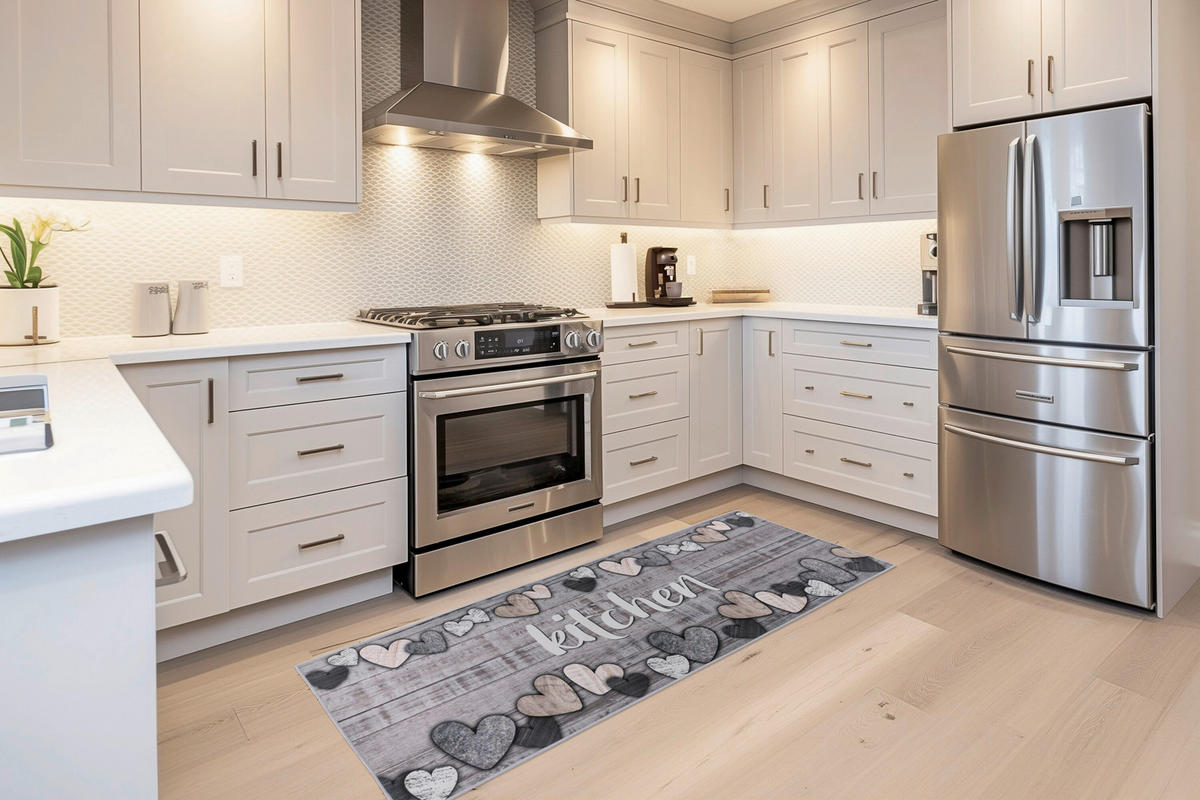 FLACHWEBETEPPICH 60/180 cm Grau  - Grau, Basics, Textil (60/180cm) - Kayoom