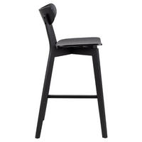 BARSKA STOLICA  crna  drvo, drvni materijal      - crna, Moderno, drvni materijal/drvo (45/105/49cm) - MID.YOU