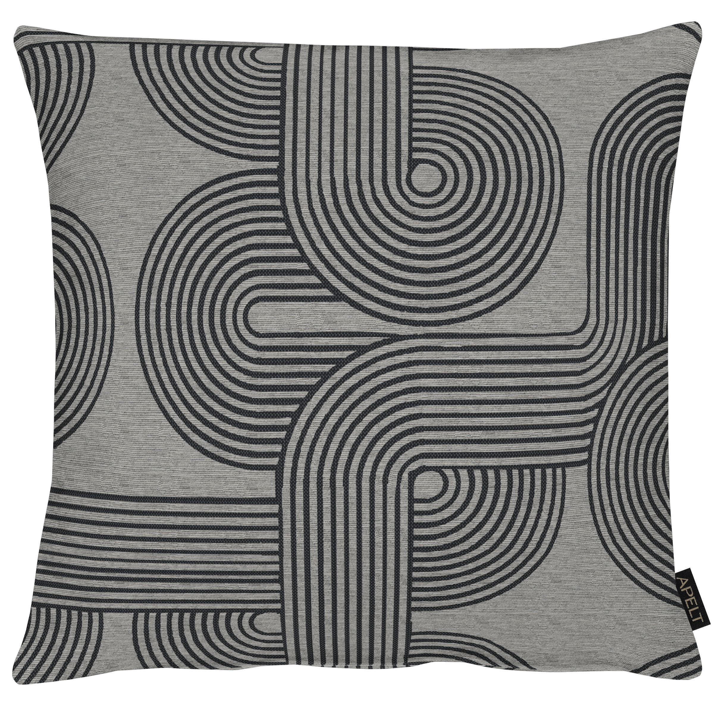 ZIERKISSEN 45/45 cm  - Anthrazit, Design, Textil (45/45cm) - Apelt