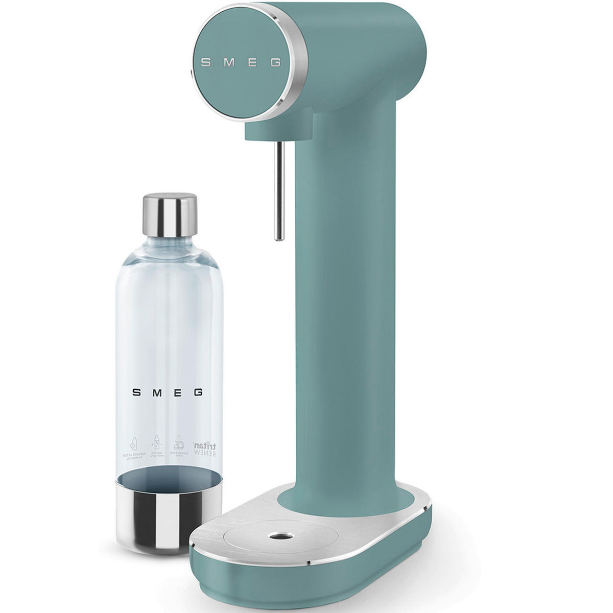 WASSERSPRUDLER Collezione  - Smaragdgrün, Basics, Kunststoff (13.5/42/24.5cm) - SMEG