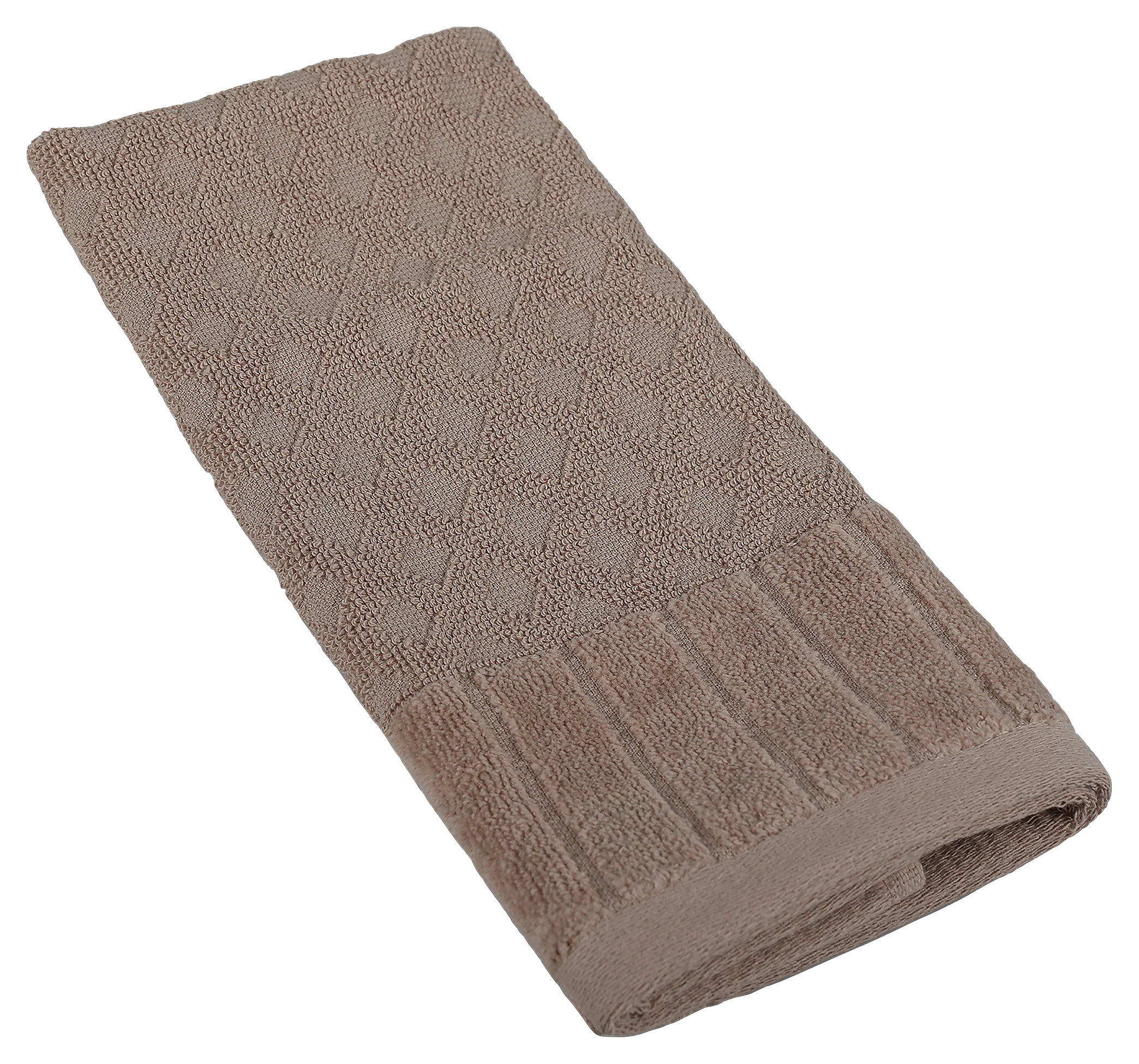 GÄSTETUCH Taupe 30/50 cm  - Taupe, Basics, Textil (30/50cm) - Dieter Knoll