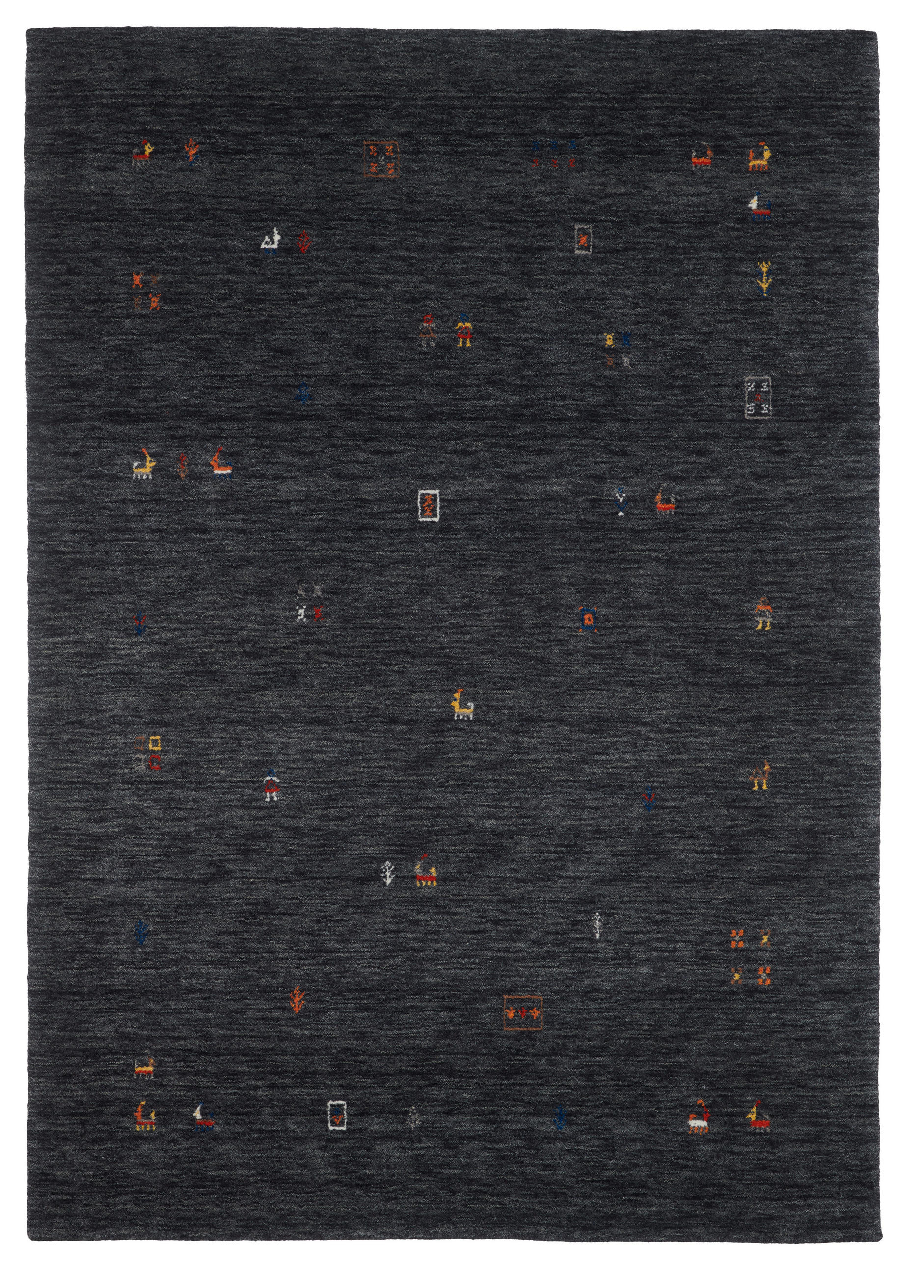 ORIENTTEPPICH 120/180 cm EDITION ALKATIF NOMAD Anthrazit  - Anthrazit, LIFESTYLE, Textil (120/180cm) - Cazaris
