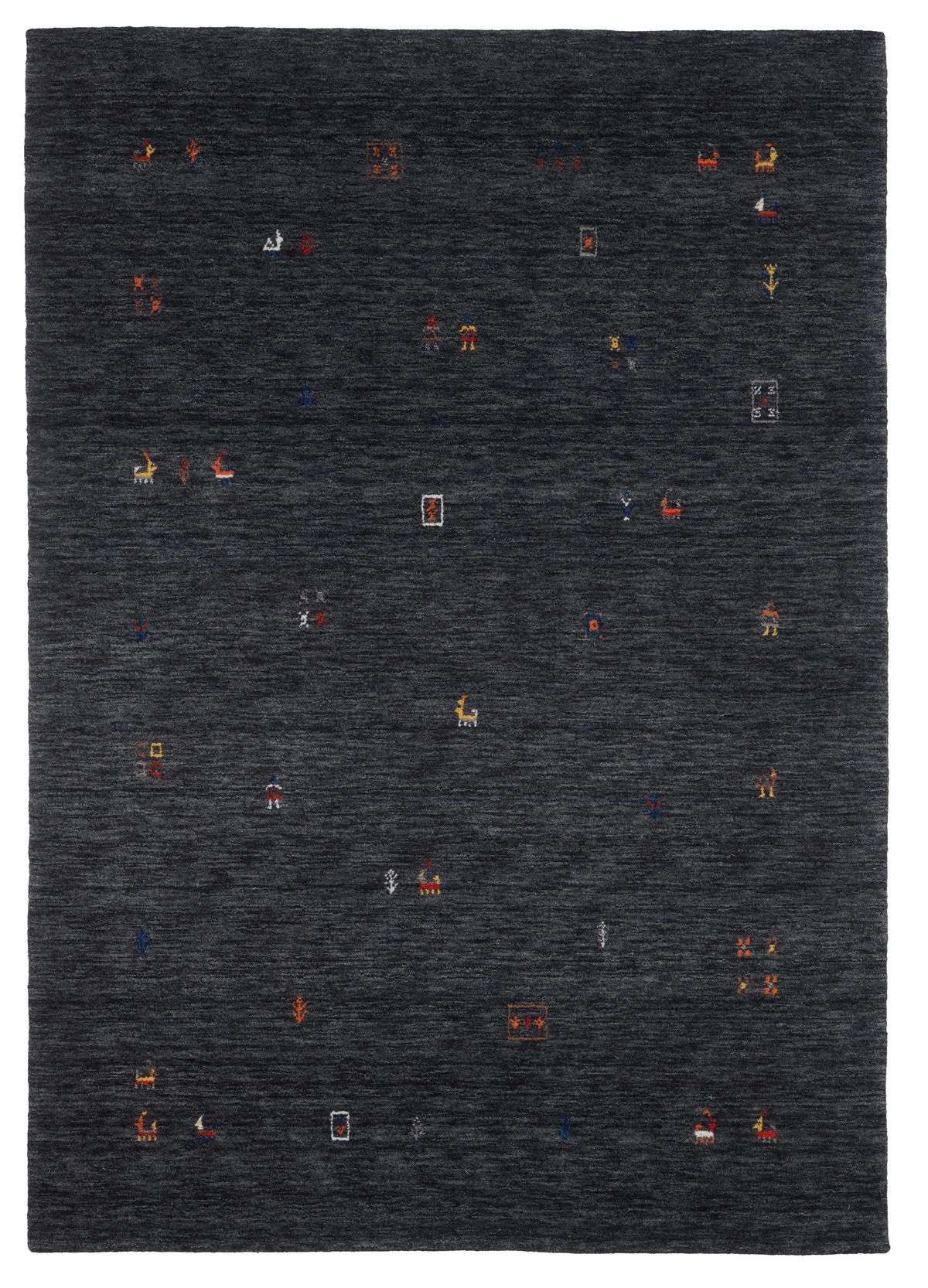 ORIENTTEPPICH 120/180 cm EDITION ALKATIF NOMAD Anthrazit  - Anthrazit, LIFESTYLE, Textil (120/180cm) - Cazaris
