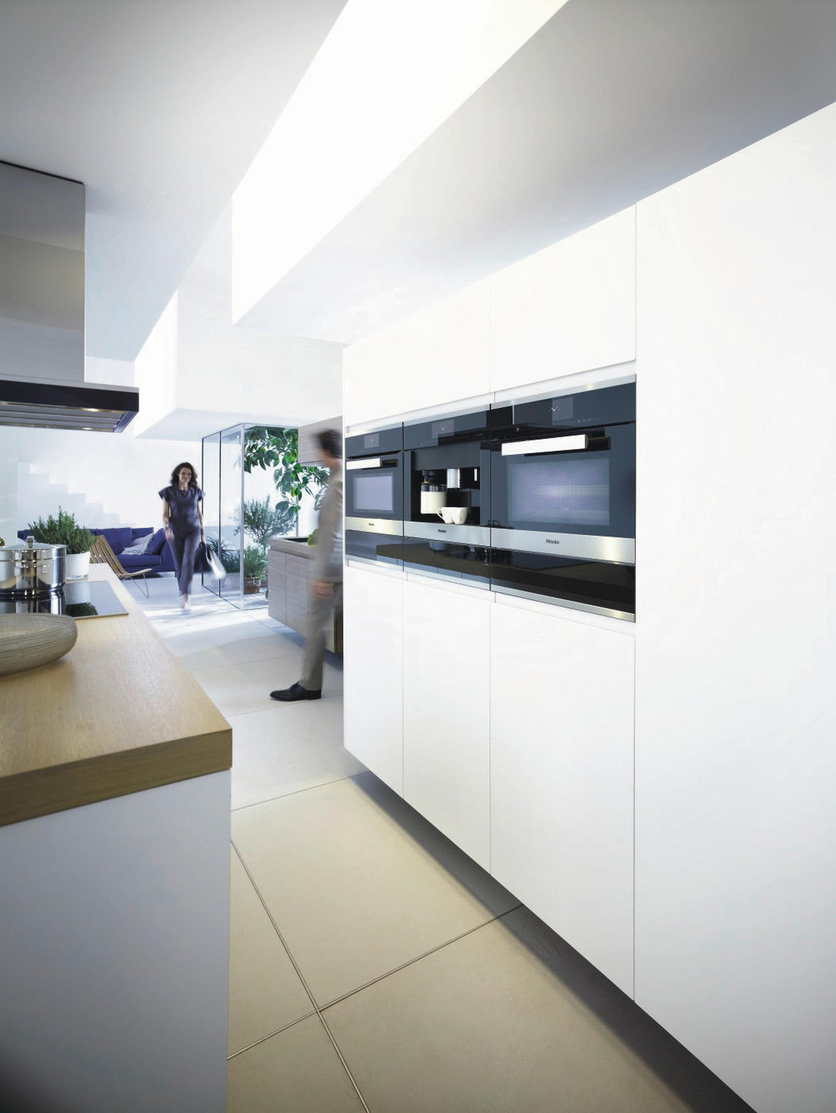 EINBAUBACKOFEN H 7364 BP  - Edelstahlfarben, Basics, Glas/Metall (59,5/59,6/56,9cm) - Miele