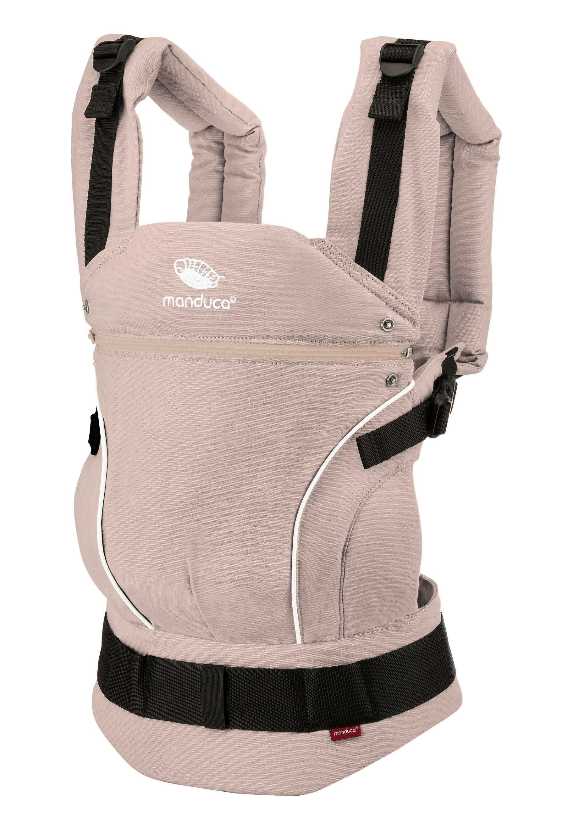 BABYTRAGE Manduca first  - Roségold, Basics, Textil (One-Sizenull) - Wickelkinder Manduca