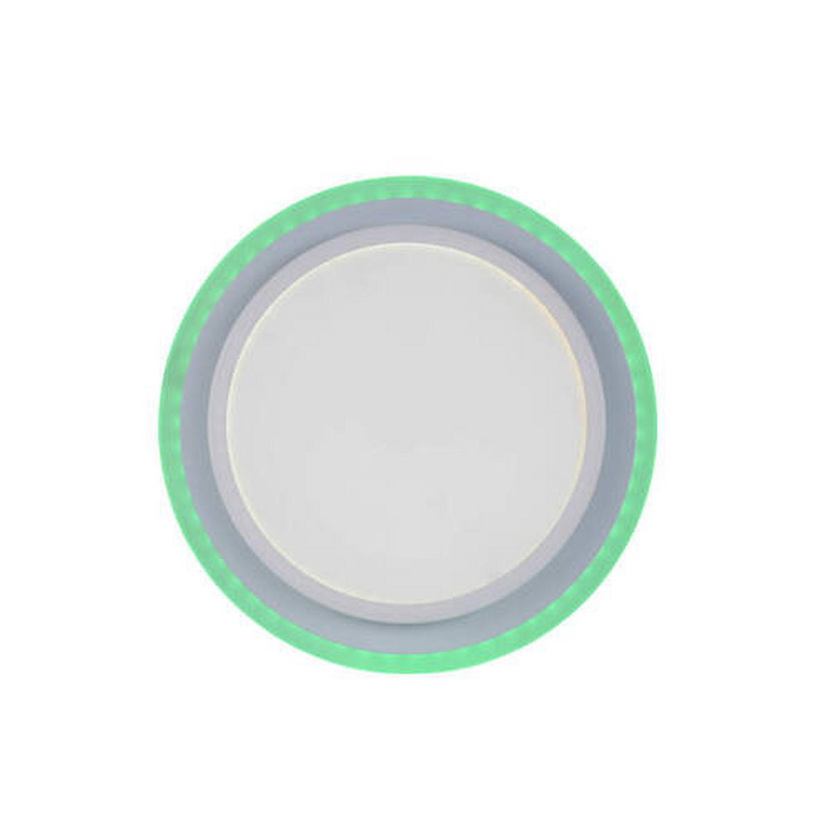 LED-Deckenleuchte 45/33/7,5 cm   - Weiß, Design, Kunststoff/Metall (45/33/7,5cm)