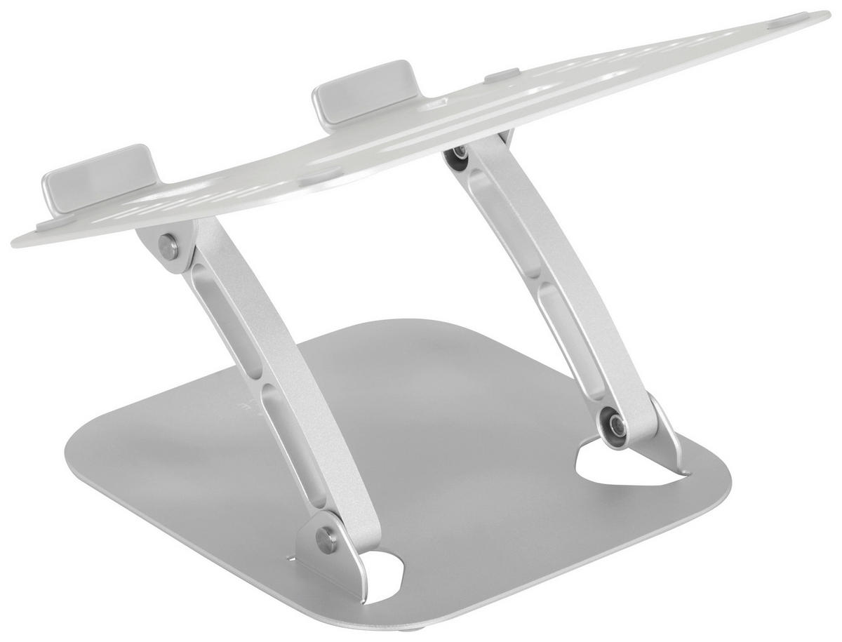 LAPTOP-HALTERUNG Metall Silberfarben  - Silberfarben, Basics, Metall (27/5,5/22cm) - MID.YOU