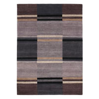 WOLLTEPPICH 200/250 cm Senstion Silk Soya  - Dunkelgrau, Basics, Textil (200/250cm) - Cazaris