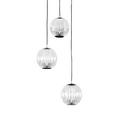 LED-HÄNGELEUCHTE 25/150 cm  - Klar/Schwarz, Design, Kunststoff/Metall (25/150cm) - Dieter Knoll