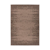 LÄUFER 80/150 cm Splash 600 Braun / Creme Braun, Creme  - Creme/Braun, KONVENTIONELL, Textil (80/150cm)