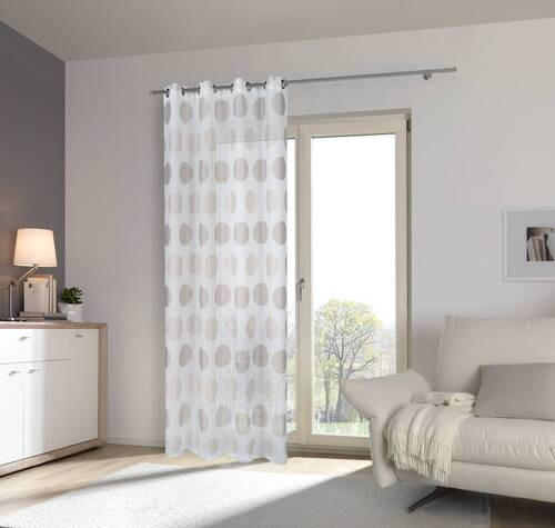 ÖLJETTLÄNGD halvtransparent  - beige, Design, textil (140/245cm) - Esposa