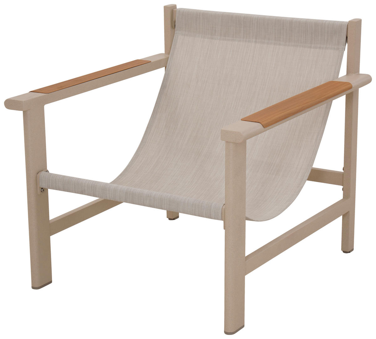 GARTENSET 4-teilig  - Beige/Hellgrau, Design, Glas/Textil - Ambia Garden