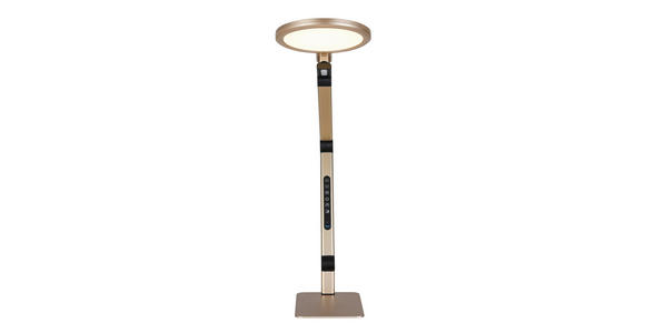LED-SCHREIBTISCHLEUCHTE 98/20/22,5 cm  - Champagner/Schwarz, Design, Kunststoff/Metall (98/20/22,5cm) - Novel