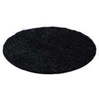 HOCHFLORTEPPICH 80 cm Life 1500 Anthrazit  - Anthrazit, KONVENTIONELL, Textil (80cm) - Novel