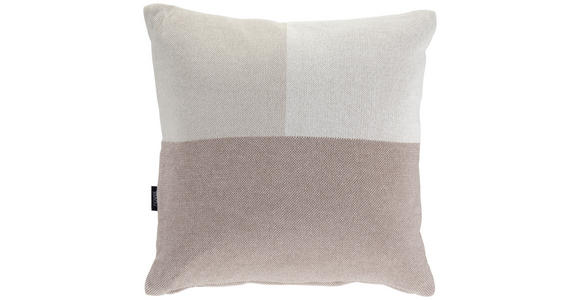 ZIERKISSEN  48/48 cm   - Taupe/Beige, Textil (48/48cm) - Novel
