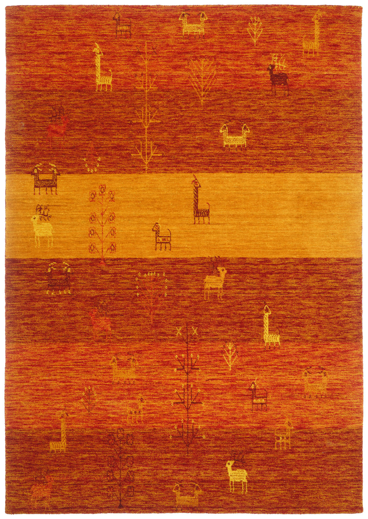 ORIENTTEPPICH 120/180 cm Chasca Rot  - Rot, LIFESTYLE, Textil (120/180cm) - Cazaris