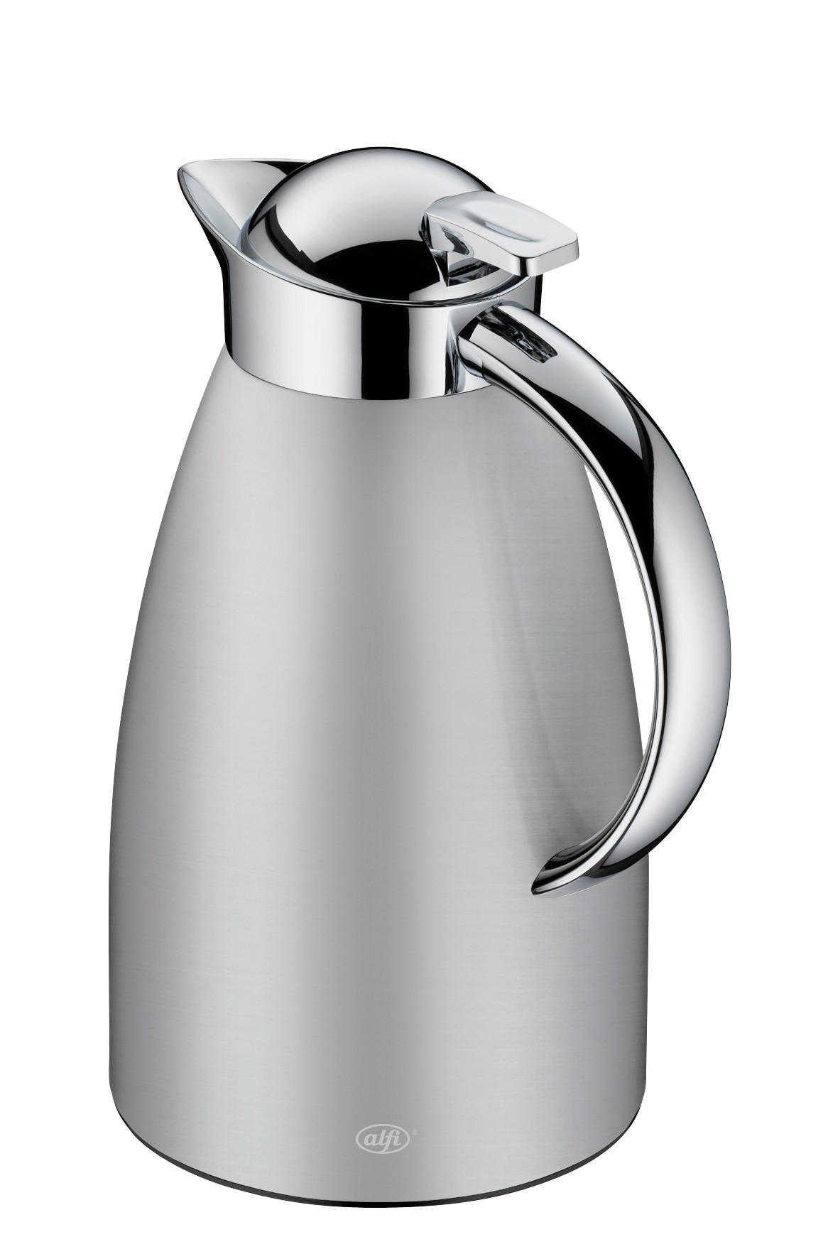 ISOLIERKANNE SIGNO 1,0 L  - Silberfarben, KONVENTIONELL, Metall (1,0l) - Alfi