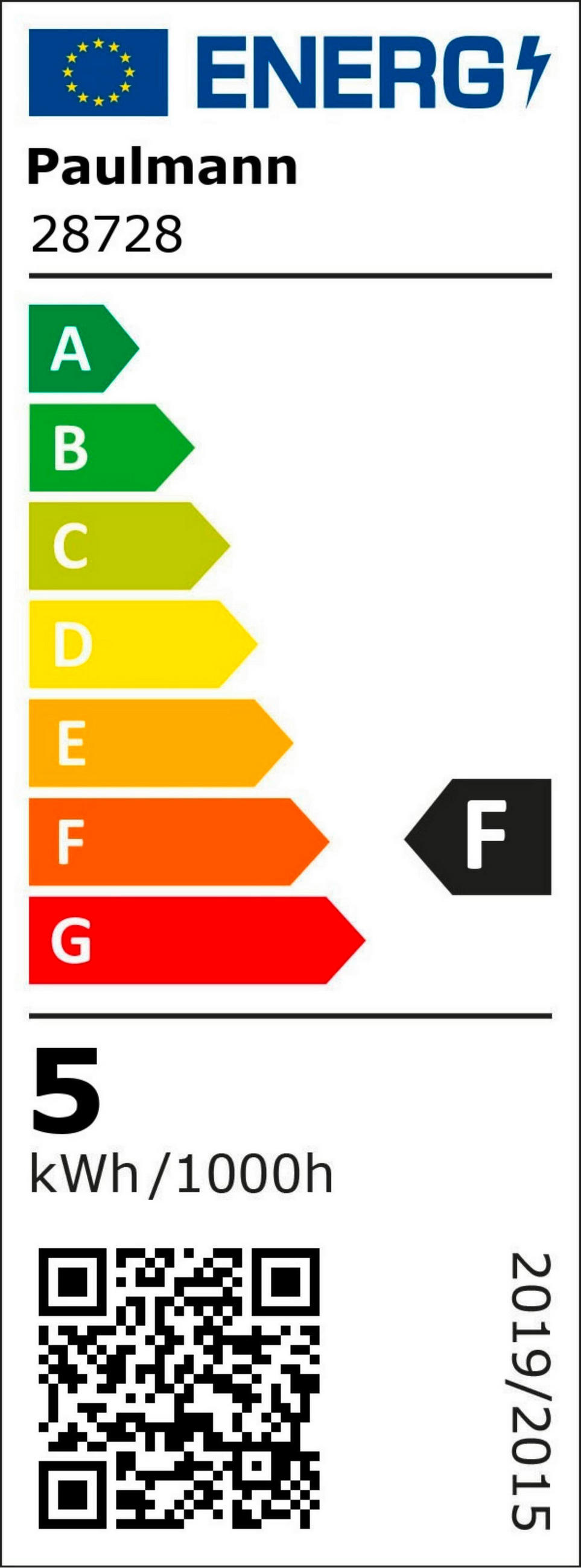 LED-LEUCHTMITTEL   E14 1x5W W 470 lm  - Transparent, Basics, Kunststoff (4,5/7,8cm) - Paulmann