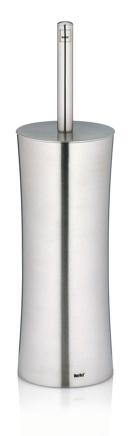 WC-BÜRSTENGARNITUR in Metall  Kunststoff   - Basics, Kunststoff/Metall (10/36cm) - Kela