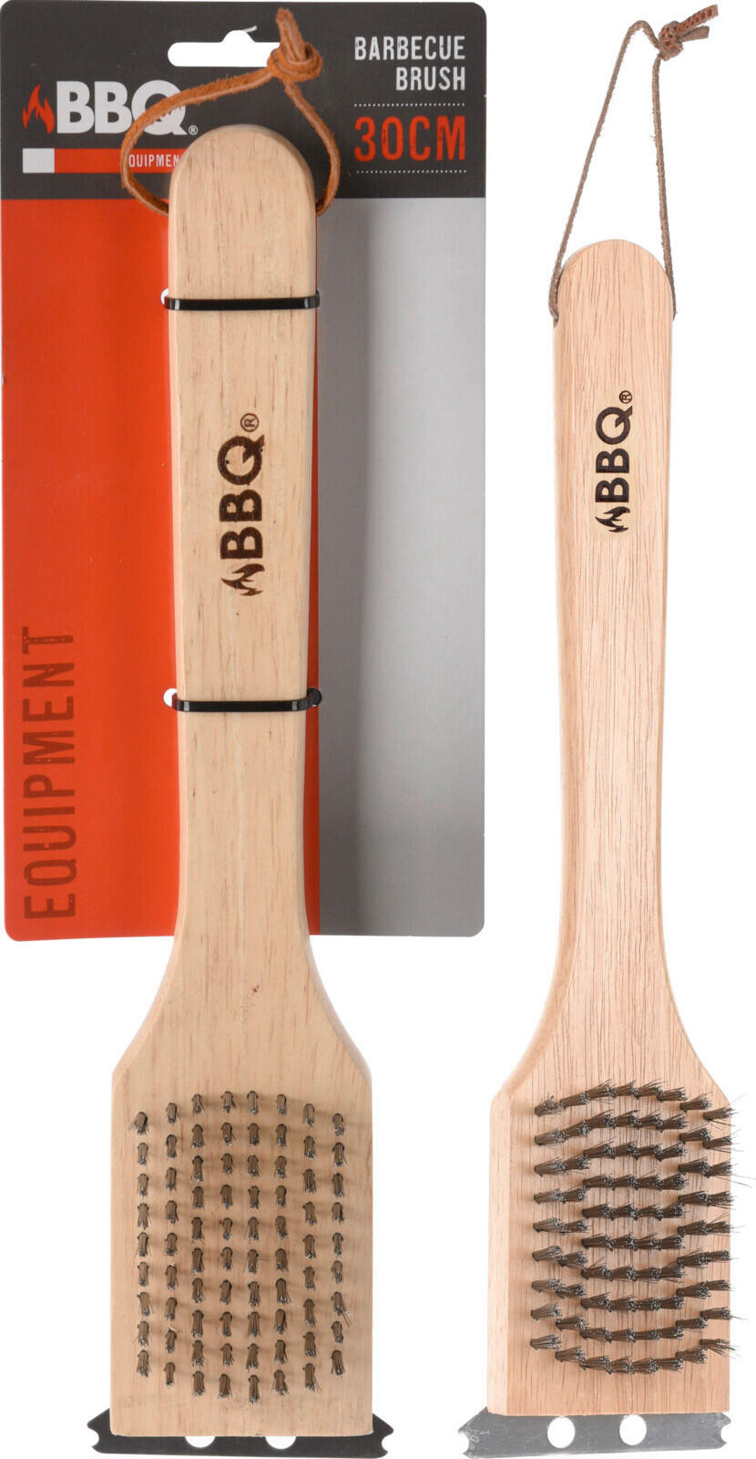 ČETKA ZA ROŠTILJ - Basics, drvo/metal (6,5/30/3,5cm)