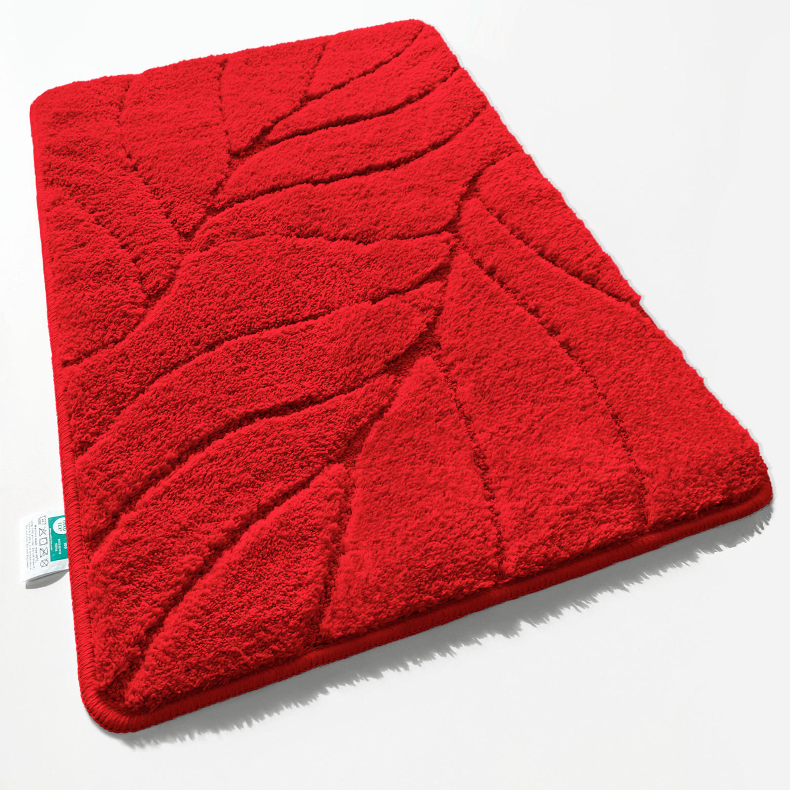 Floordirekt Badematte Maris Rot 40x60 cm