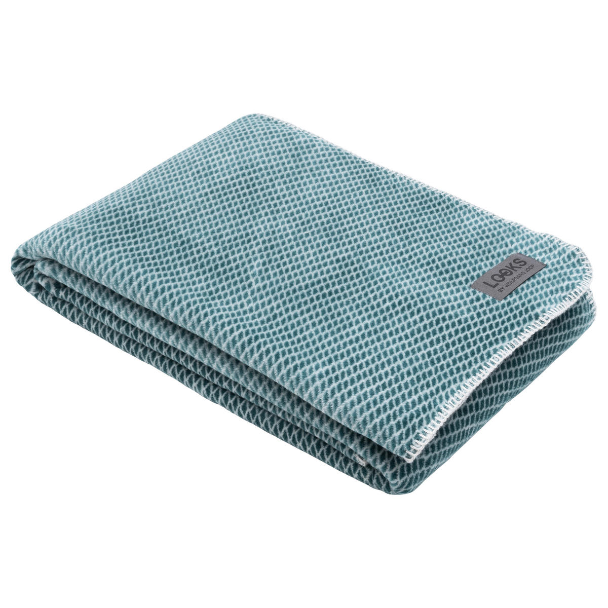 DECKE 150/200 cm  - Türkis, Basics, Textil (150/200cm) - LOOKS by W.Joop