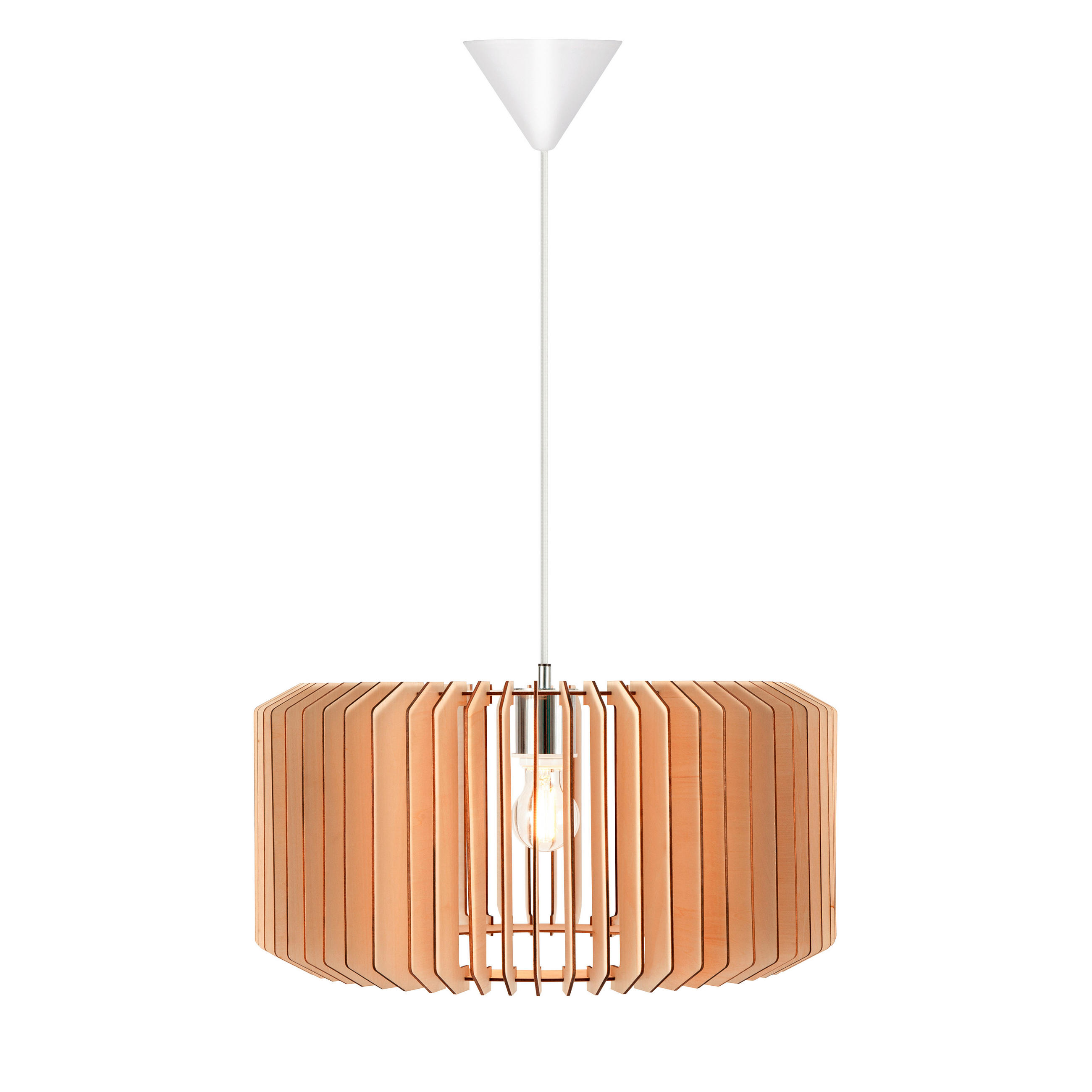 HÄNGELEUCHTE 50/25 cm  - Naturfarben, Basics, Holz (50/25cm) - Nordlux