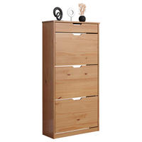 SCHUHKIPPER  in 60/124/25 cm  - Honig, MODERN, Holz (60/124/25cm)