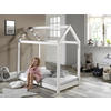 Montessori-Bett Lattenrost 70/140 cm  in Weiß  - Weiß, MODERN, Holz (70/140cm) - MID.YOU