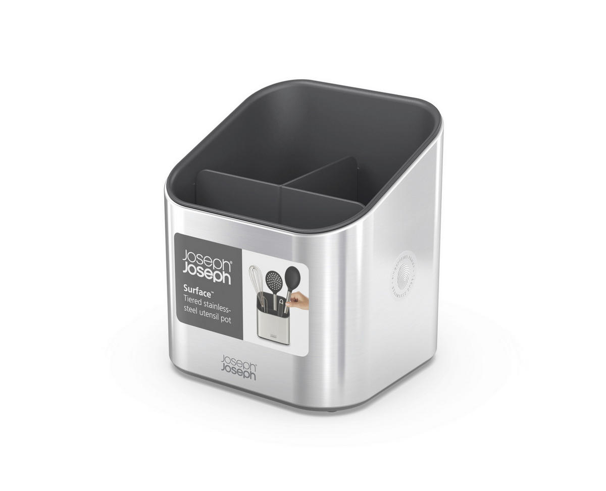 OCJEĐIVAČ POSUĐA     15/14/16,9 cm       - boje aluminija, Basics, metal/plastika (15/14/16,9cm) - Joseph Joseph