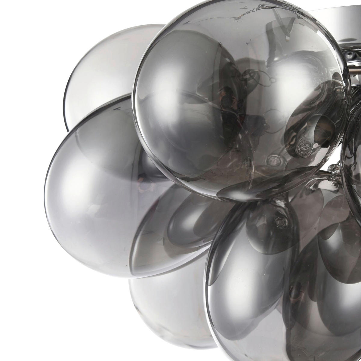DECKENLEUCHTE 28 W     - Nickelfarben, Basics, Glas/Metall (50/29,5/50cm) - MAYTONI