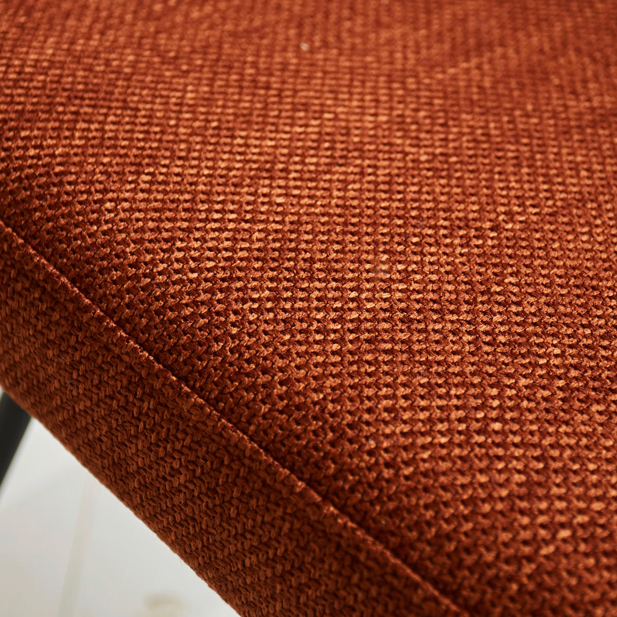 ŽIDLE S PODRUČKAMI, tkaná látka, oranžová - oranžová/černá, Moderní, kov/textil (60/88/63,5cm) - MID.YOU