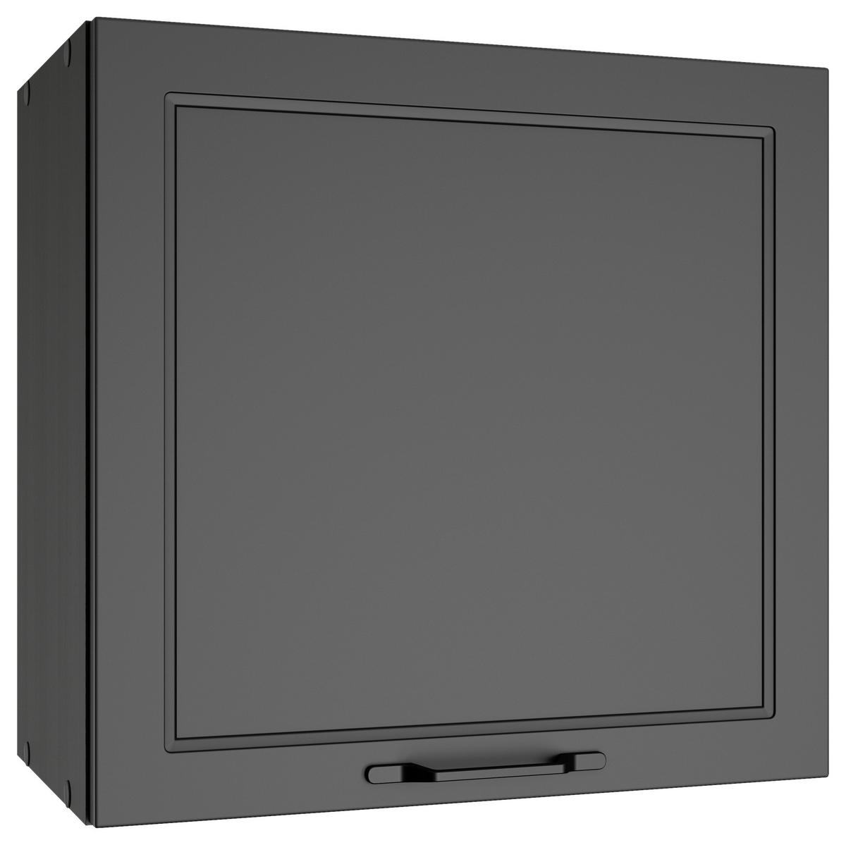KÜCHENOBERSCHRANK 60/57/34 cm  in Grau  - Schwarz/Grau, LIFESTYLE, Holzwerkstoff/Metall (60/57/34cm) - Held