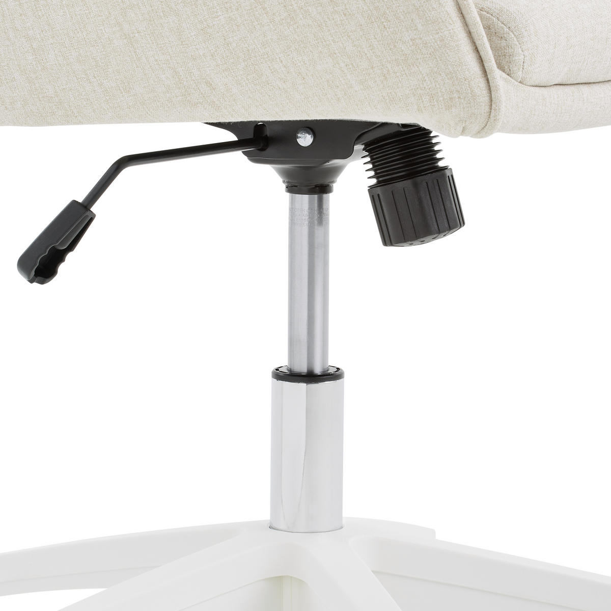 LIVETASTIC Drehstuhl (höhenverstellbar) in Beige