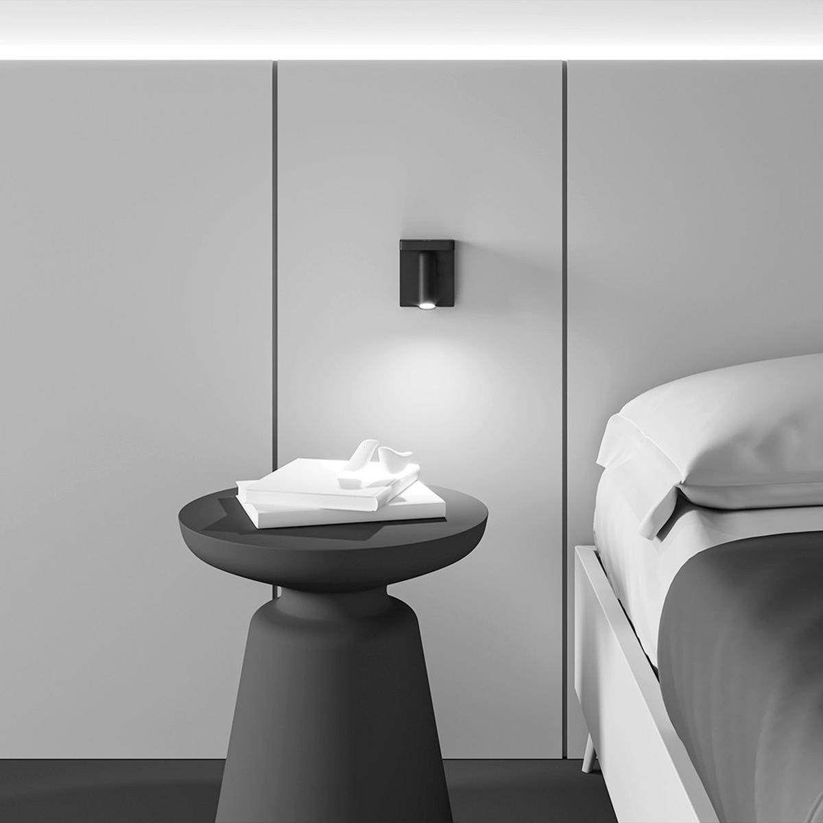WANDLEUCHTE Aron 3/7 cm  - Schwarz, Design, Metall (3/7cm) - MAYTONI