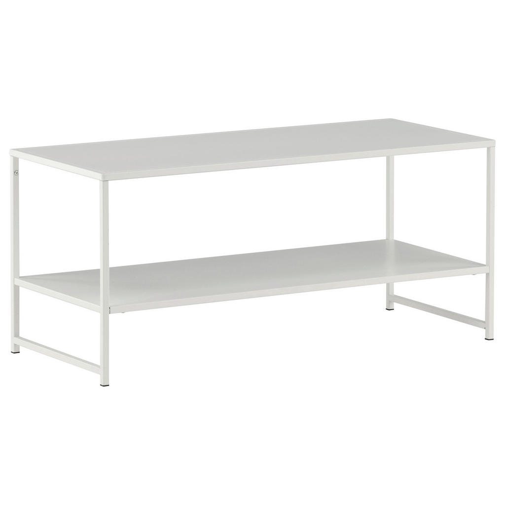 Thumbnail - Livetastic Couchtisch, Weiß, Metall, rechteckig, eckig, 43x45x102 cm, Stauraum, Wohnzimmer, Wohnzimmertische, Couchtisch...