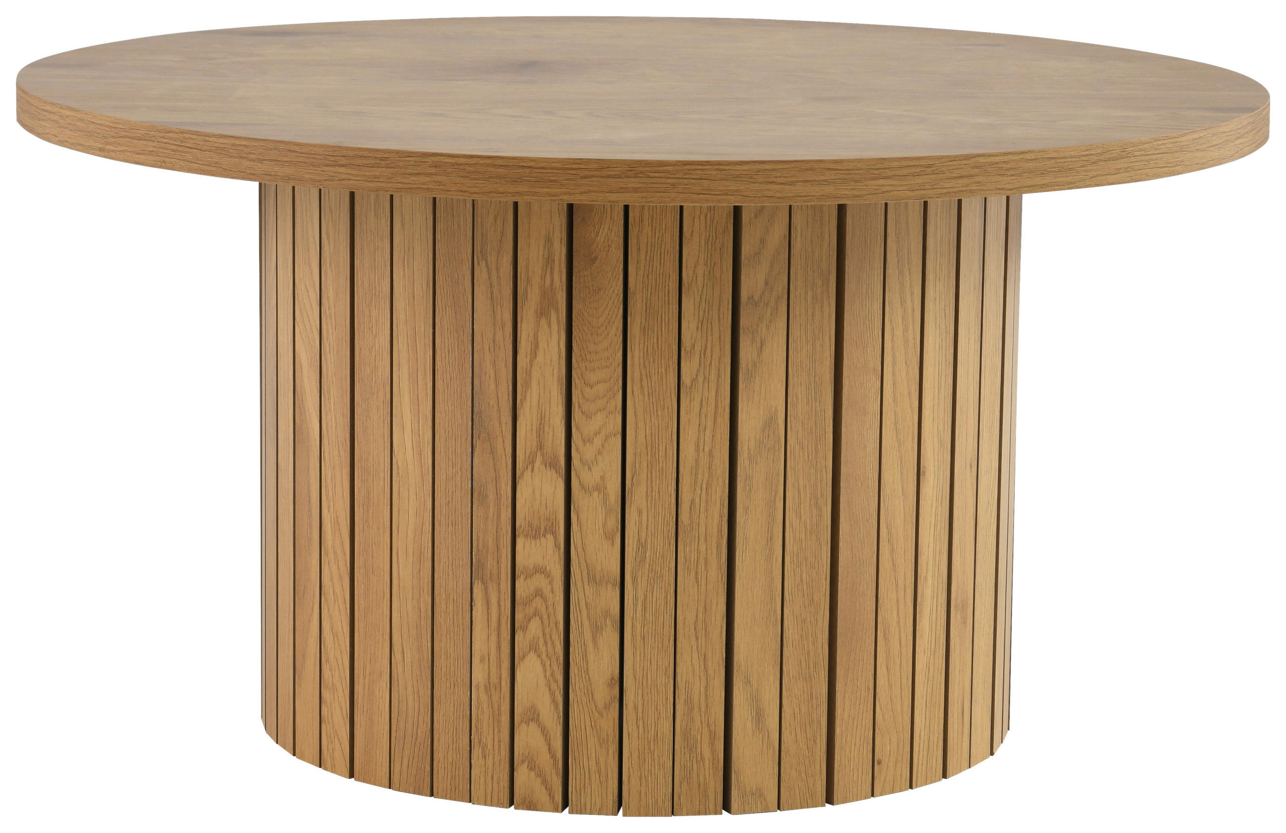 Carryhome Couchtisch Eiche 80x42x80 cm