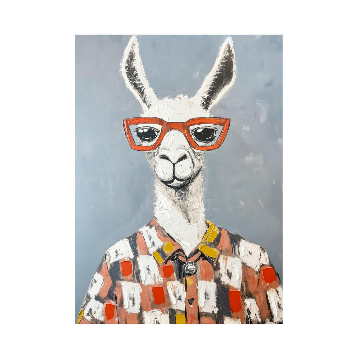 LEINWANDBILD Tiere 70/100 cm  - Multicolor, Basics, Holz/Textil (70/100cm)