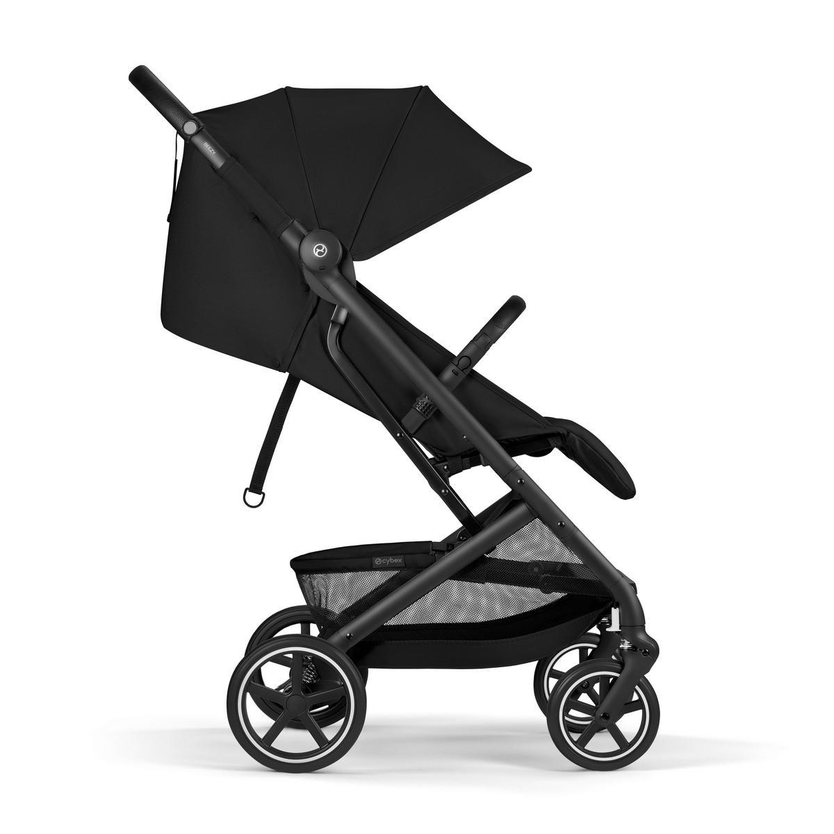 BUGGY BEEZY BLK  - Schwarz, Basics, Kunststoff/Textil (82/45,5/107cm) - cybex GOLD