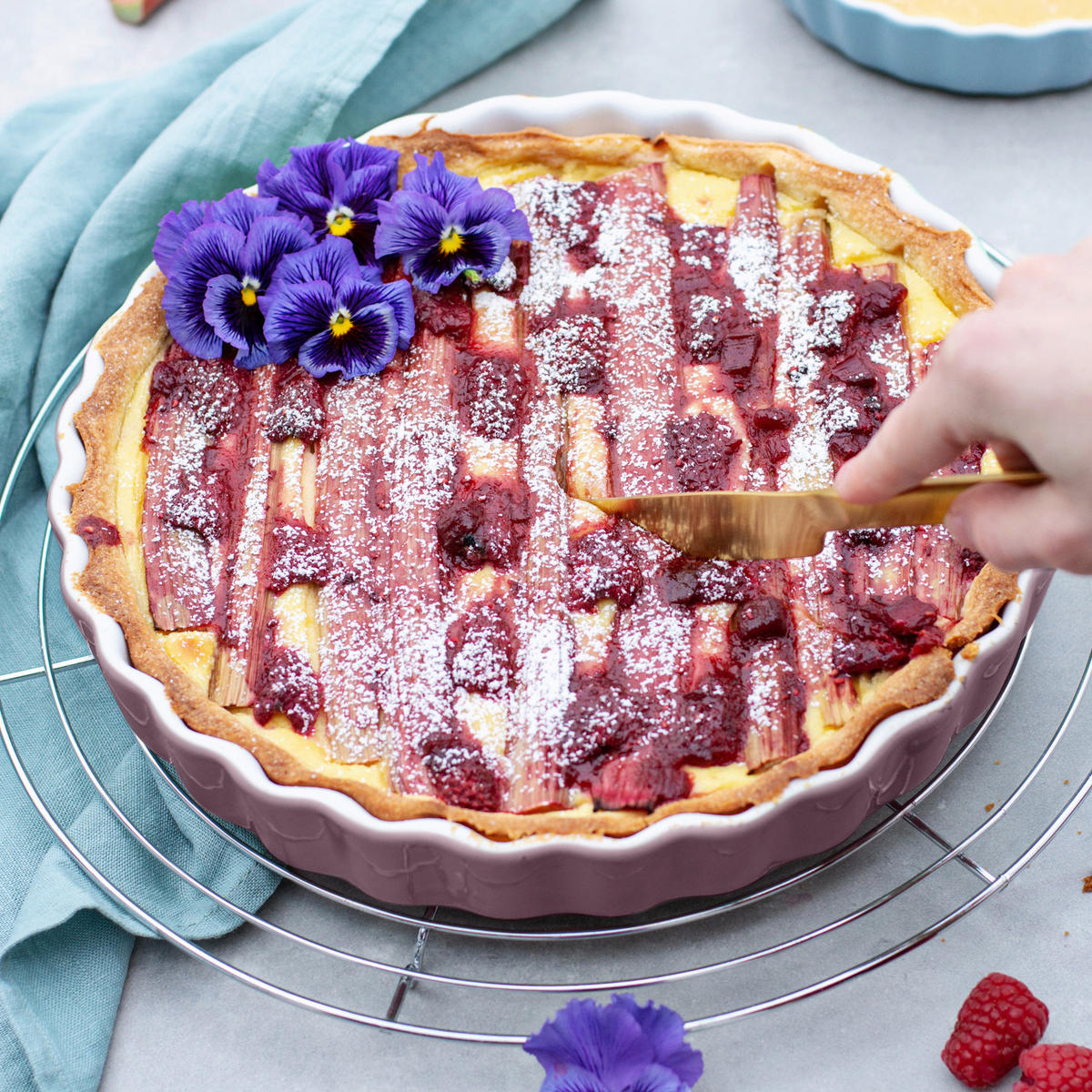 BACKFORM Kitchen Time  - Beere, Basics, Keramik (27cm) - Mäser