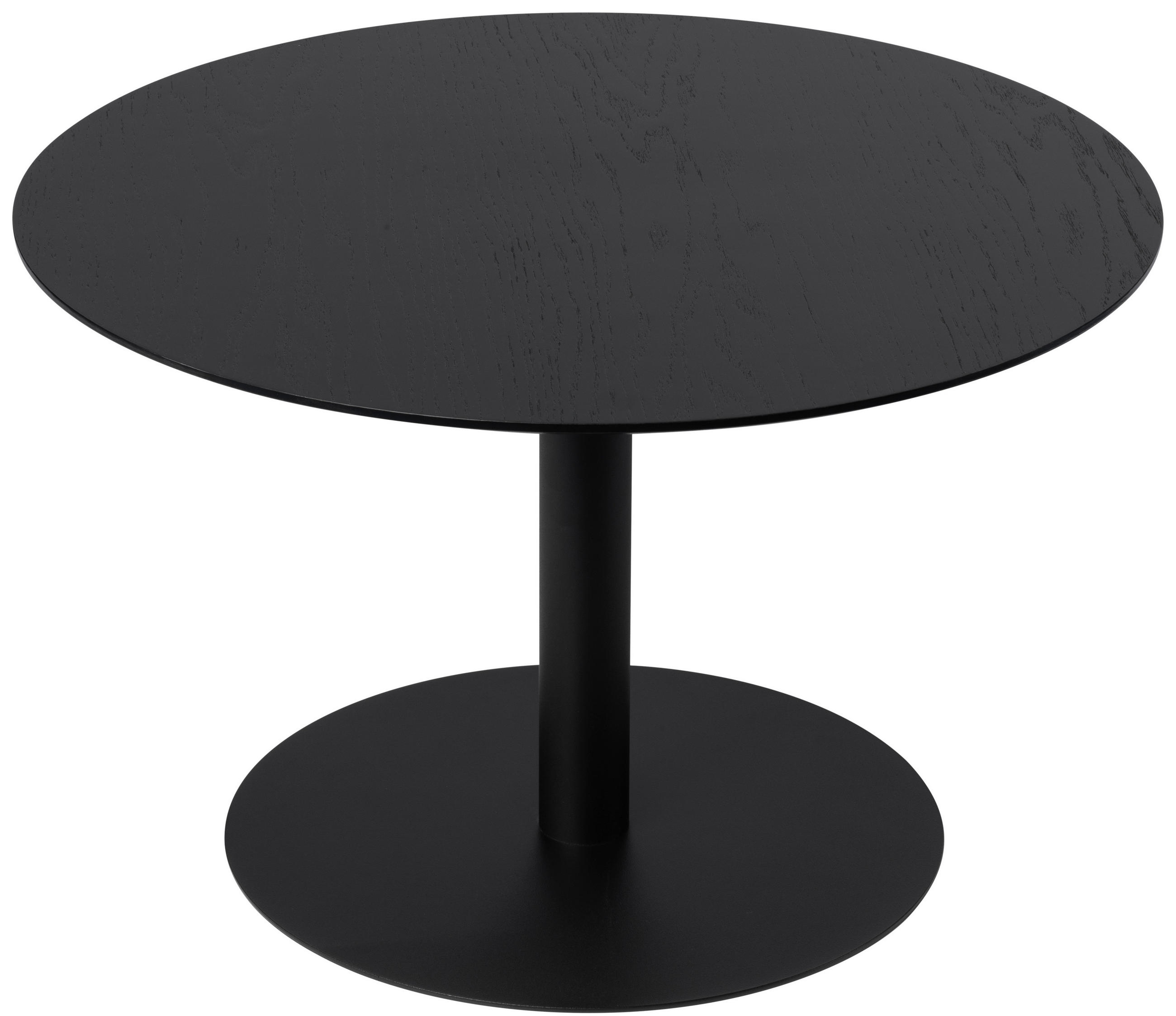 MID.YOU KONFERENČNÍ STOLEK, černá, dřevo, kov, kompozitní dřevo, 60/60/38 cm