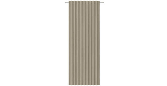FERTIGVORHANG blickdicht  - Taupe, Design, Textil (140/260cm) - Dieter Knoll