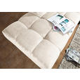 ECKSOFA Beige Flachgewebe  - Beige/Schwarz, MODERN, Kunststoff/Textil (275/235cm) - Landscape