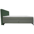 BOXBETT 160/200 cm  in Olivgrün  - Schwarz/Olivgrün, Design, Holz/Holzwerkstoff (160/200cm) - Xora