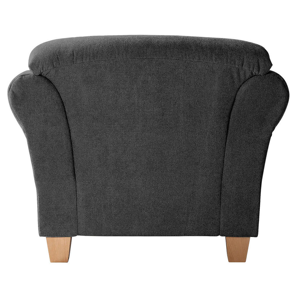 Thumbnail - Sit & More Sessel, Schwarz, Textil, Buche, 101x84x89 cm, Goldenes M, Oeko-Tex® Standard 100, Made in Europe, DGM-Klimapa...