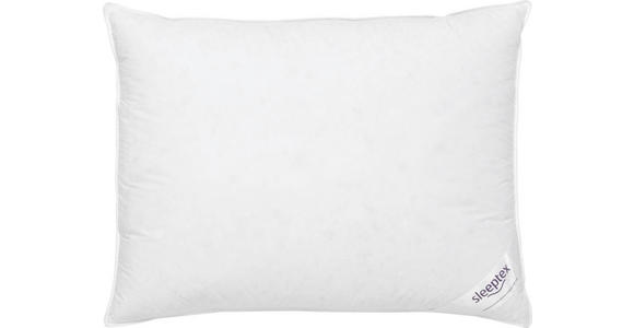 3-KAMMER-POLSTER 70/90 cm - Weiß, Basics, Textil (70/90cm) - Sleeptex