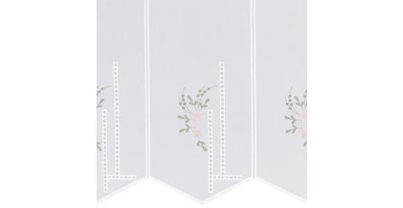 KURZGARDINE   - Pink/Weiß, LIFESTYLE, Textil (60cm) - Esposa