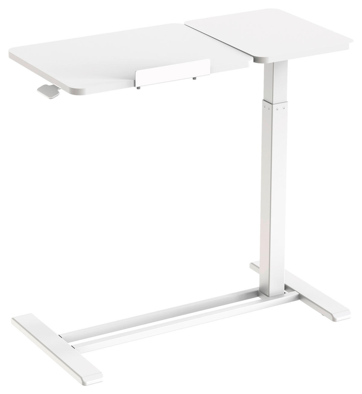 LAPTOPTISCH  Weiss höhenverstellbar  - Weiss, Modern, Holzwerkstoff/Kunststoff (78/65,5/105/38cm) - MID.YOU