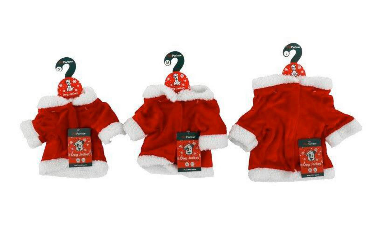 Pulover De Crăciun - alb/roșu, Basics, textil (25/45cm)