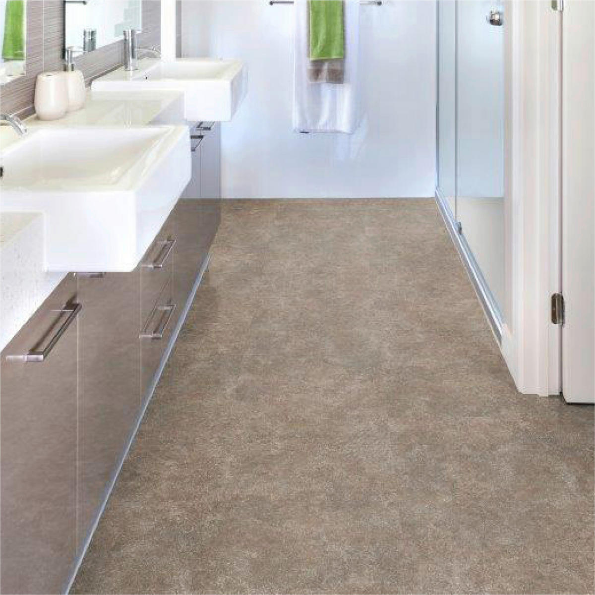 DESIGNBODEN Large  per  m² - Beige, Basics, Kunststoff (81.28/40.64/0.75cm)